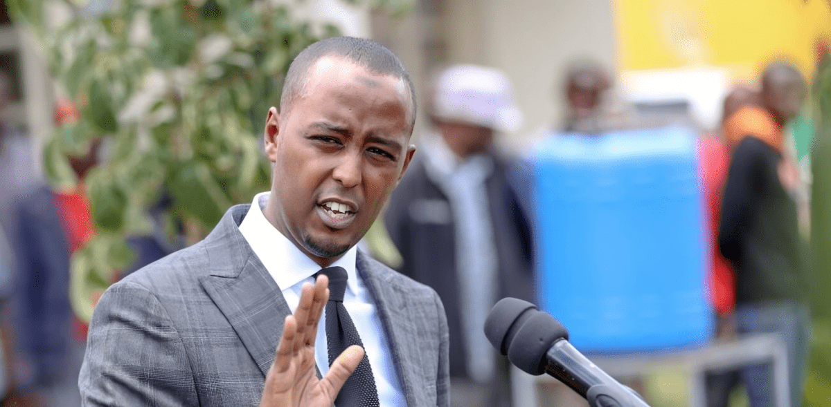 State House spokesperson during a past media presser. PHOTO/https://www.facebook.com/StateHouseKenya