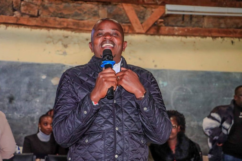 Mathira Member of Parliament Eric Wamumbi during a past occasion. PHOTO/https://www.facebook.com/eric.mwangi.31508