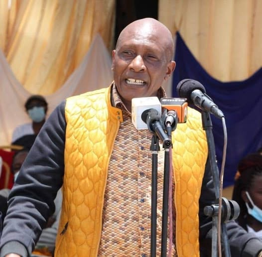 KALRO boss Thuo Mathenge speaks during a past event. PHOTO/https://www.facebook.com/DrThuoMathenge