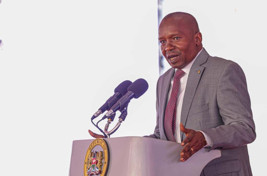 Kindiki: Job creation should be treated as govt’s top priority