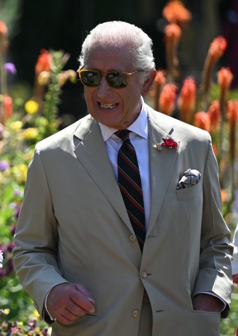 King Charles during a past event. PHOTO/