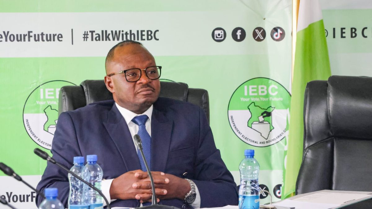 IEBC commissioner unsure if capturing new voters’ iris is constitutional