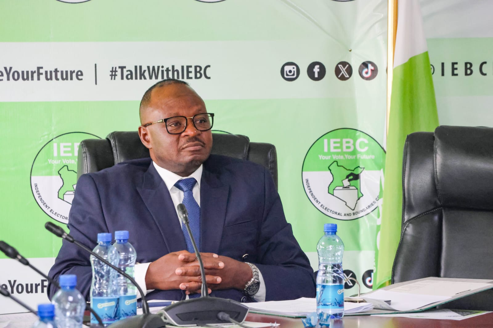 IEBC commissioner unsure if capturing new voters’ iris is constitutional