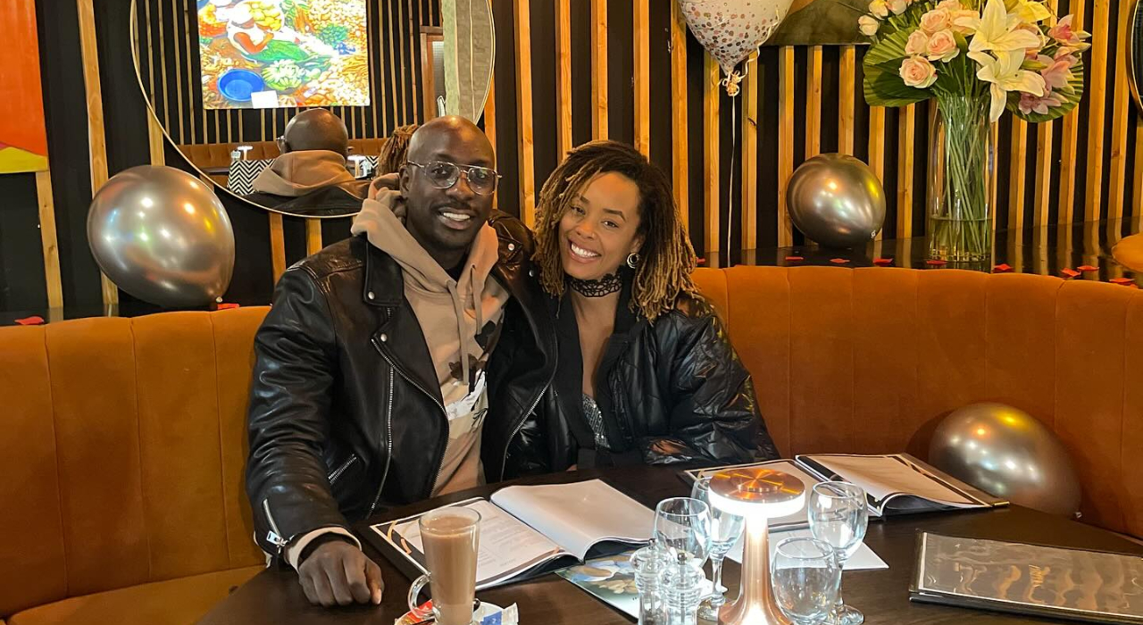 Bien and his wife , Chiki Kuruka. PHOTO/@bienaimesol/Instagram