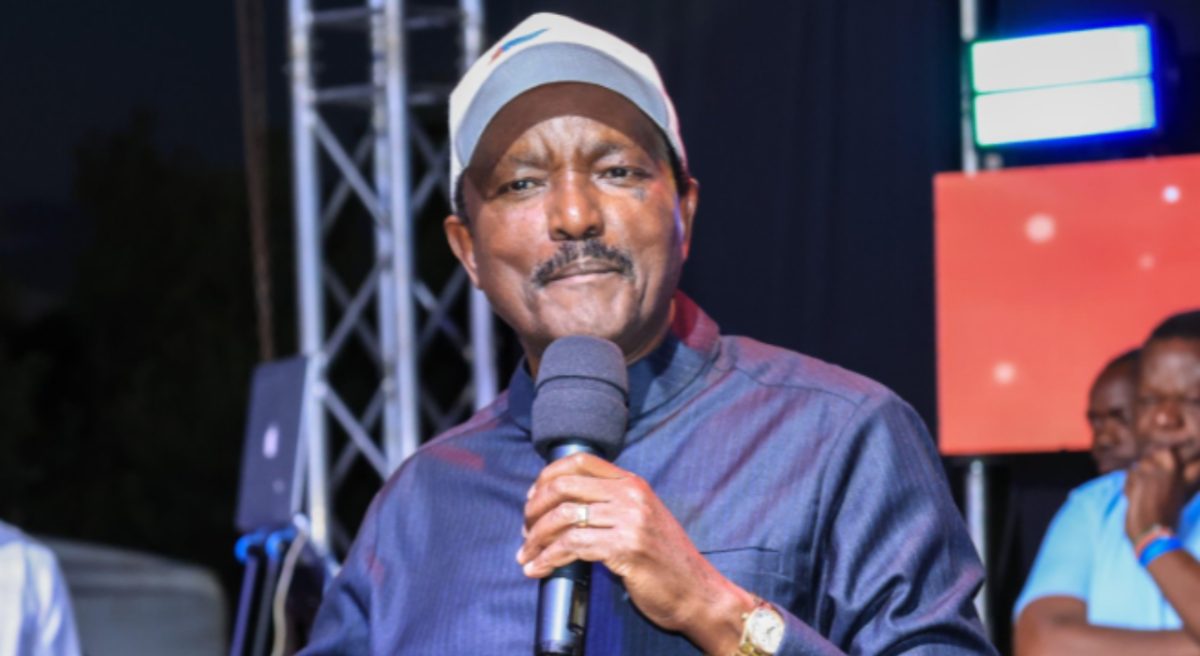 Wiper Patriotic Front party leader Kalonzo Musyoka speaks during a past function. PHOTO/@skmusyoka/X