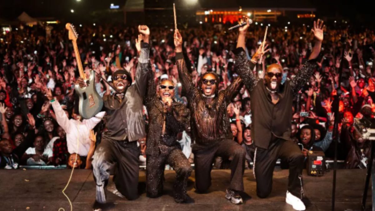 Sauti Sol reunites at Bien’s Alusa Continua tour concert