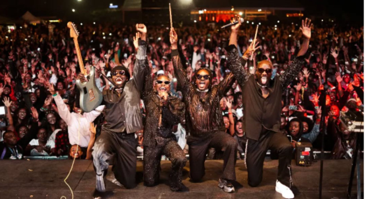 Sauti Sol reunites at Bien’s Alusa Continua tour concert