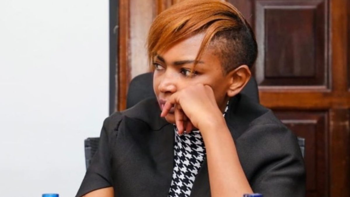 Drama in Senate: Karen Nyamu’s dressing style almost gets her kicked out
