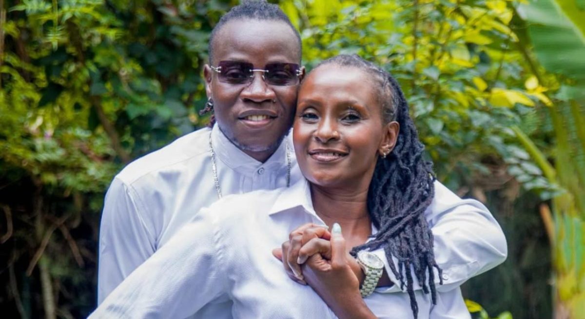 Guardian Angel and his wife, Esther Musila having a good time together. PHOTO/@guardianangelglobal/Instagram