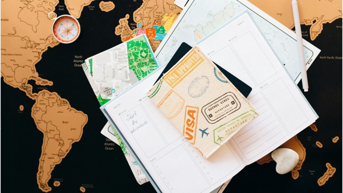 Passport on top of a planner, the image used for representation purposes. PHOTO/Pexels