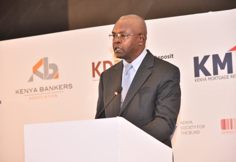 CBK Governor Kamau Thugge at a past function. PHOTO/@CBKKenya/X
