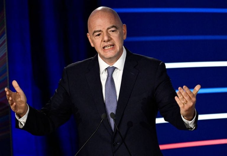FIFA President Gianni Infantino during a past event. PHOTO/@FabrizioRomano/X