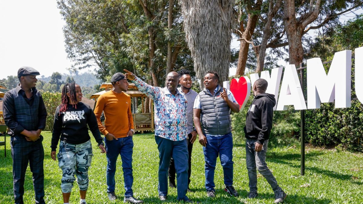 Kikuyu artistes grace Gachagua’s Wamunyoro home for a weekend meet-and-greet