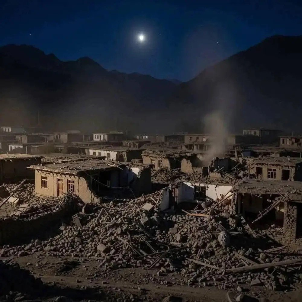 Dozens killed as earthquake destroys entire village