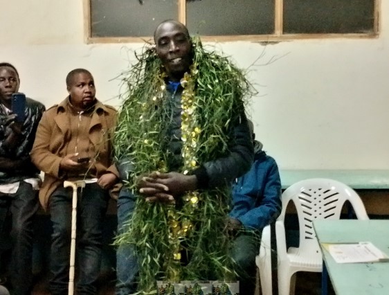 Philip Kipkosgei Kipruto speaks after being declared UDA flag bearer for Metkei ward in Elgeyo Marakwet County on September 20,2025. PHOTO/Wycliff Kipsang