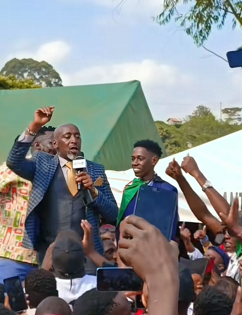 Why Chinga Ward MCA was heckled during Kaluma Boy’s event