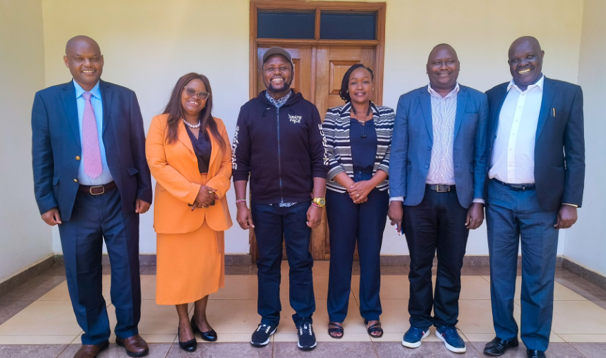 Trans Nzoia Governor George Natembeya when he met the delegation from State House on September 16, 2025.