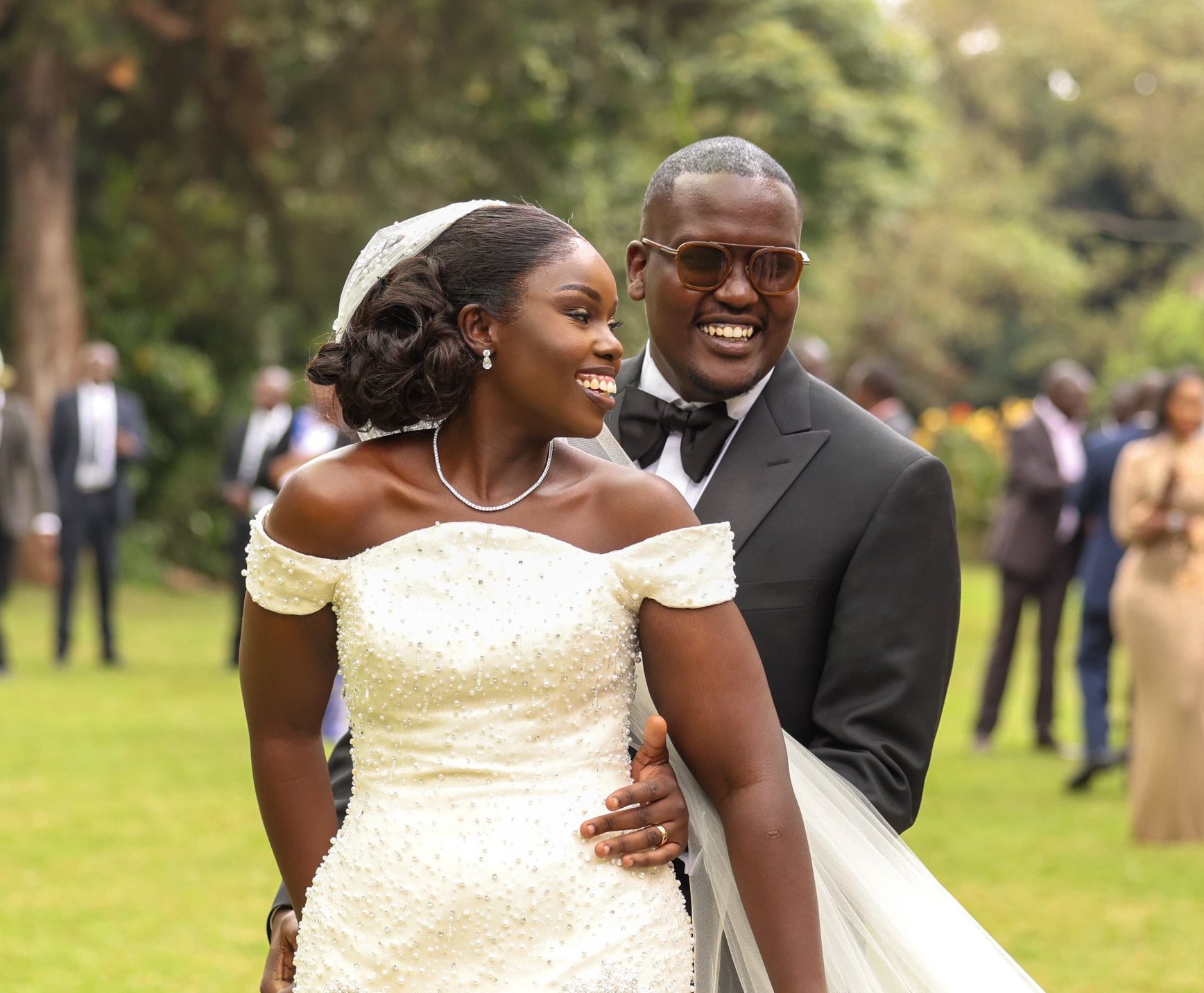 Raila graces wedding of David Langat’s daughter and PS Belio’s son