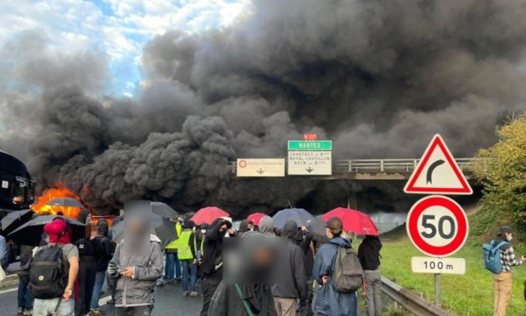France hit by protests and disruption as new Prime Minister takes office