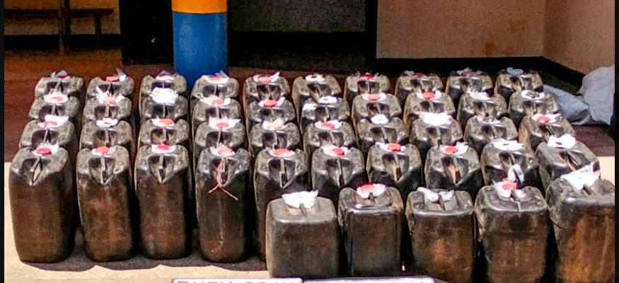 Police seize 30 litres of ethanol in Nandi crackdown