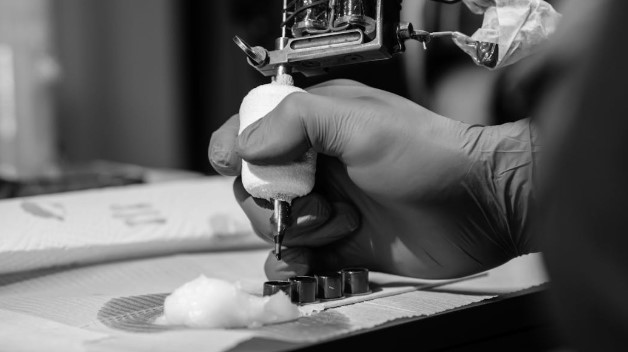 Legally blind but in high demand: 38-year-old tattoo artist defies the odds
