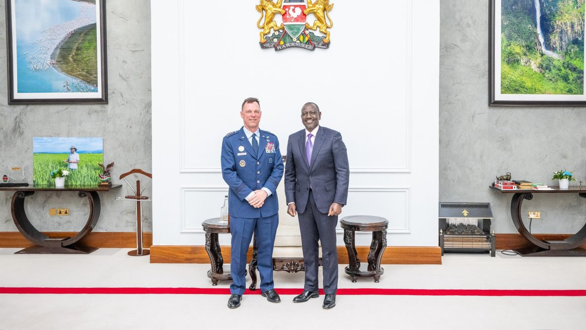 Ruto hosts US Africa Command boss at State House