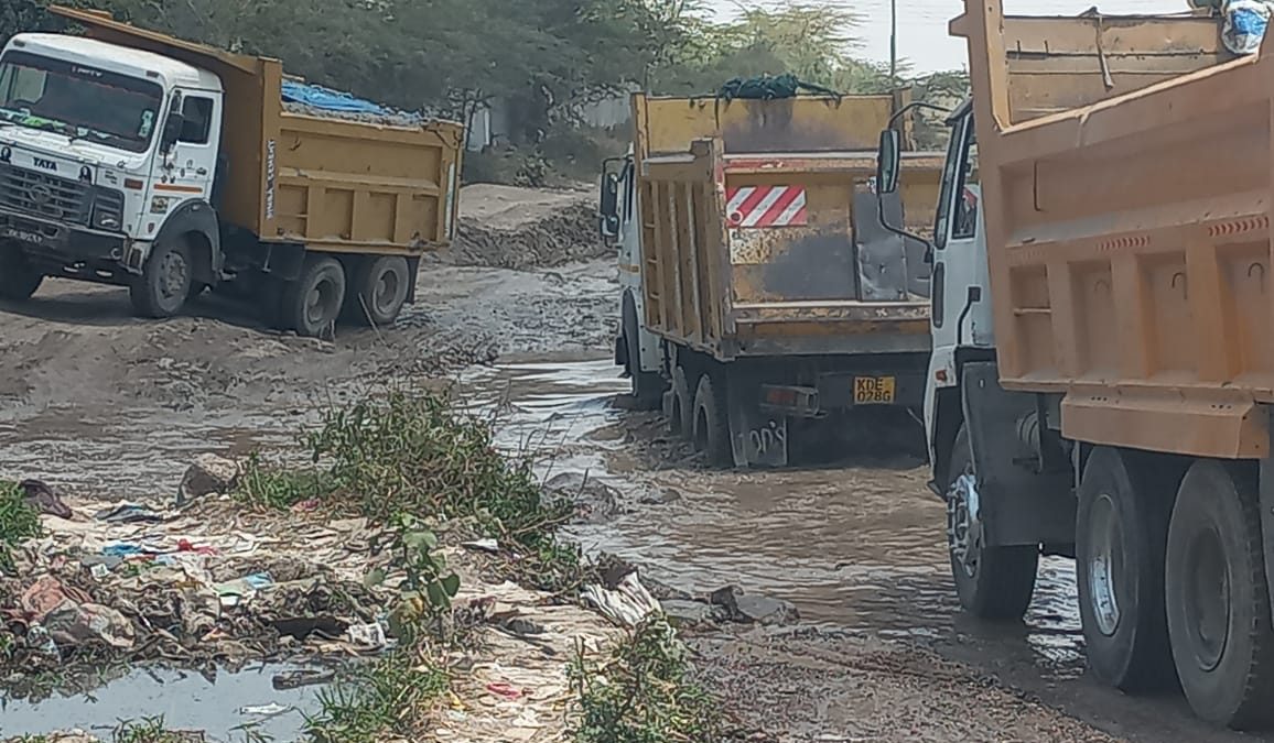 Kajiado residents decry nightmare state of Nkurunka road