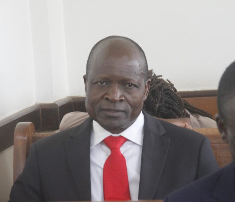 Former Migori Governor Okoth Obado when he appeared before Milimani Anti-Corruption Principal Magistrate Charles Ondieki on Friday, September 5, 2025.PHOTO/Charles Mathai