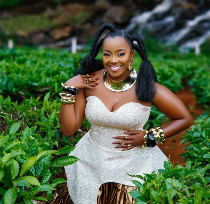 Actress and influencer Jackie Matubia. PHOTO/@jmatubia/Instagram