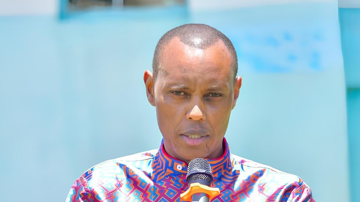 Nelson Koech speaks during a past political rally. PHOTO/https://www.facebook.com/nelsonkoech.sonko