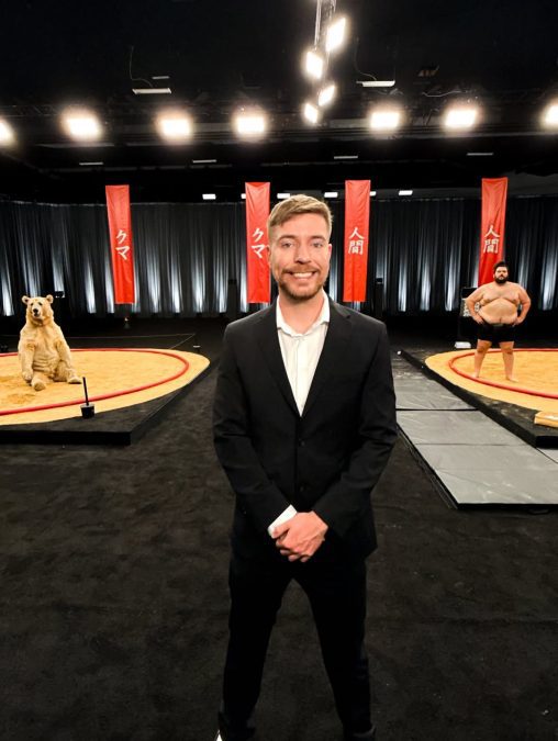 Content creator MrBeast during a past event. PHOTO/https://www.facebook.com/mrbeast