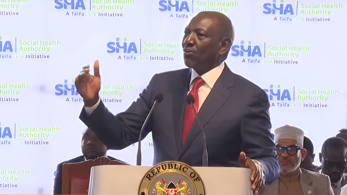SHA is working that’s why 26M Kenyans have registered – Ruto