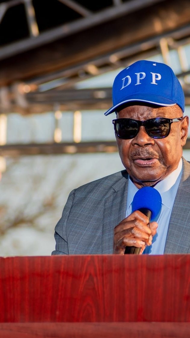Former President Peter Mutharika speaks during a past rally. PHOTO/https://www.facebook.com/APMutharika