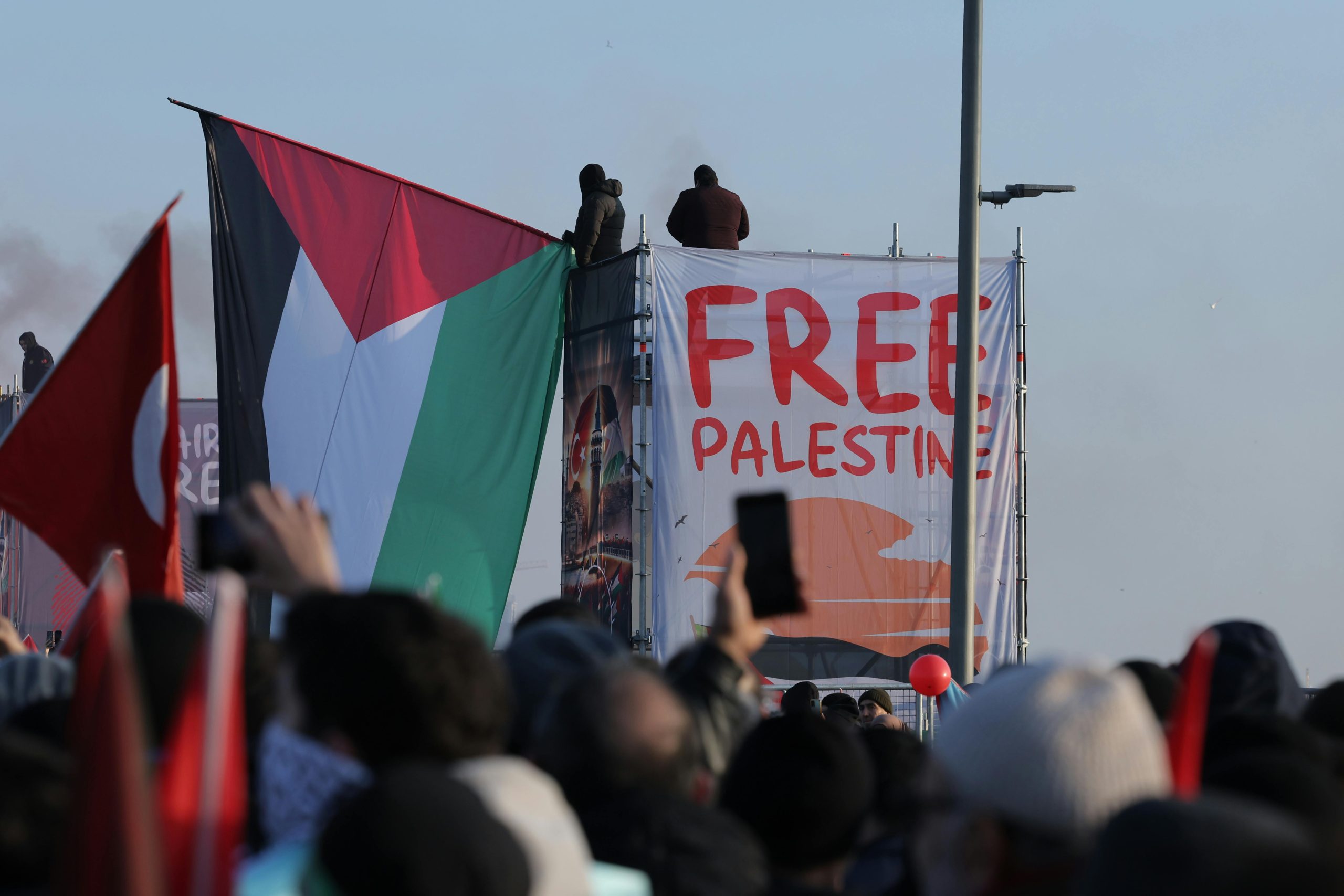 Protests erupt over Israeli interception of Gaza aid flotilla