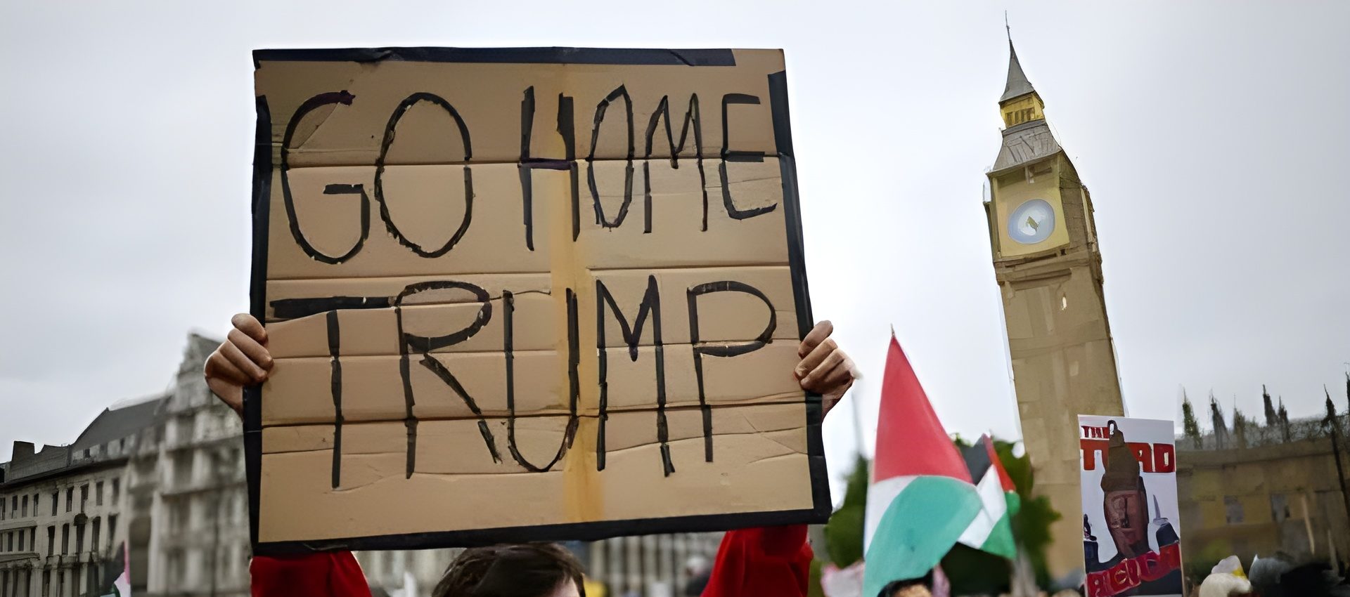 Anti-Trump protests erupt across UK during his State visit