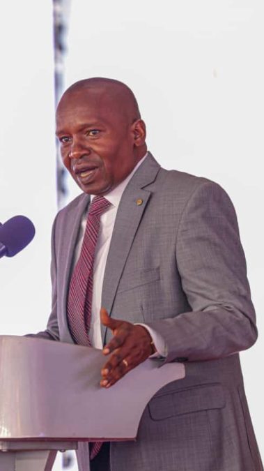 Deputy President Kithure Kindiki addresses the 28th Ordinary IBEC Session on September 29, 2025.PHOTO/DPCS