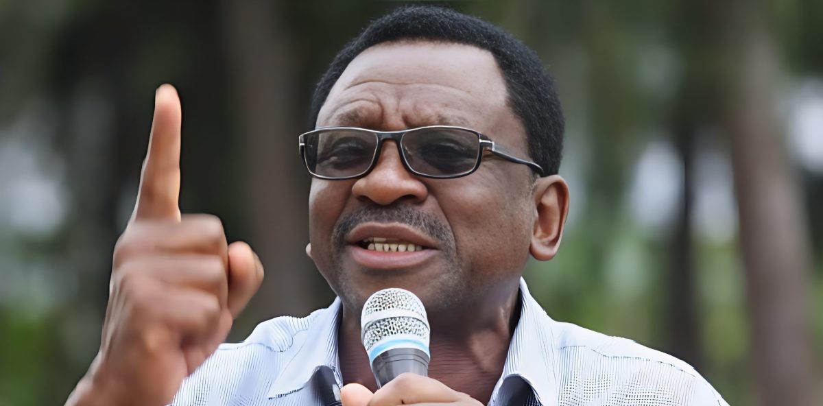 Siaya Governor James Orengo gestures during a past event. PHOTO/Screengrab by K24 Digital