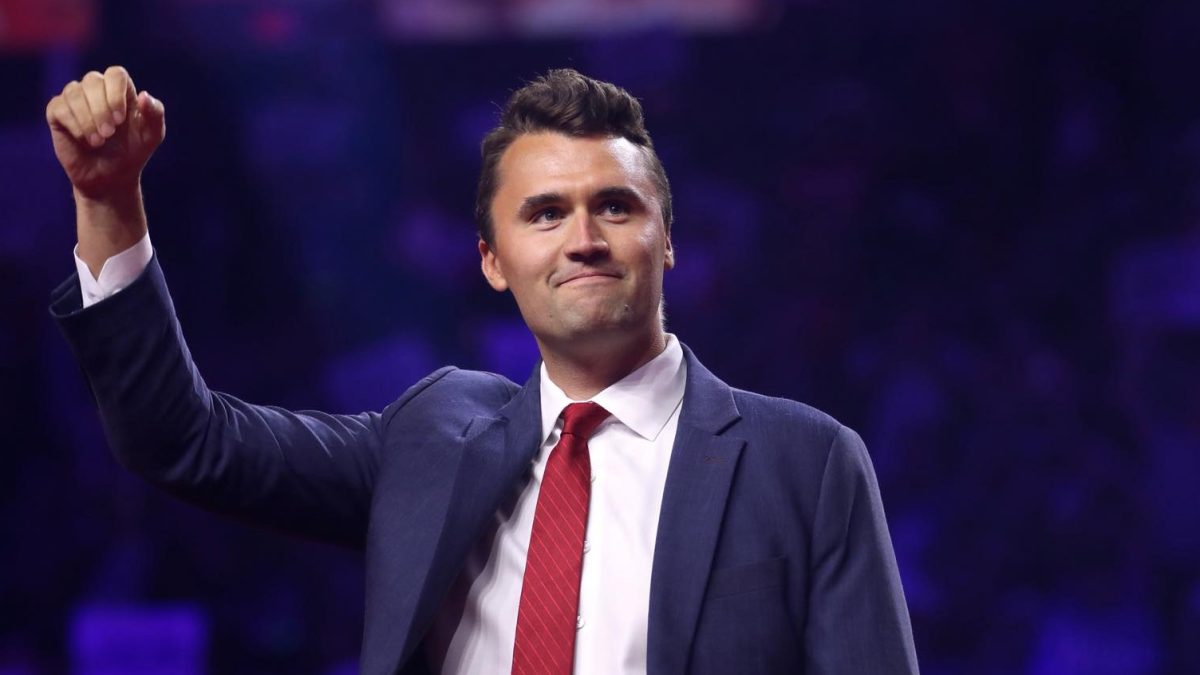 The late American right-wing political activist Charlie Kirk during a past event. PHOTO/https://www.facebook.com/realCharlieKirk/