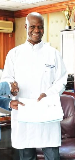 Daniel Kinyuru Ojuka during a past public function. PHOTO/https://www.facebook.com/officialkmpdu
