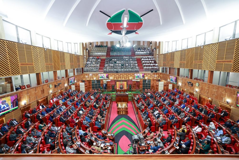 Members of Parliament during a past sitting. PHOTO/https://web.facebook.com/ParliamentKE