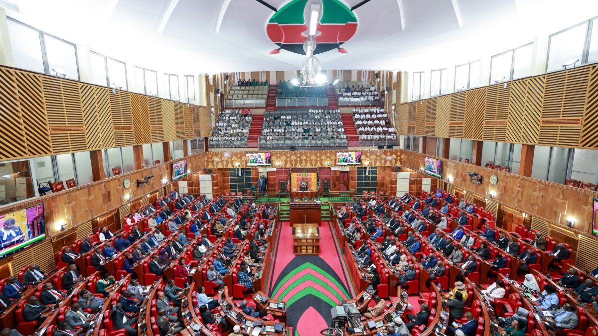 Members of Parliament during a past sitting. PHOTO/https://web.facebook.com/ParliamentKE