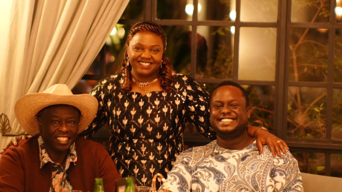 Former Deputy President Rigathi Gachagua, Pastor Dorcas and their son during the 60th birthday celebration. PHOTO/@rigathi/X