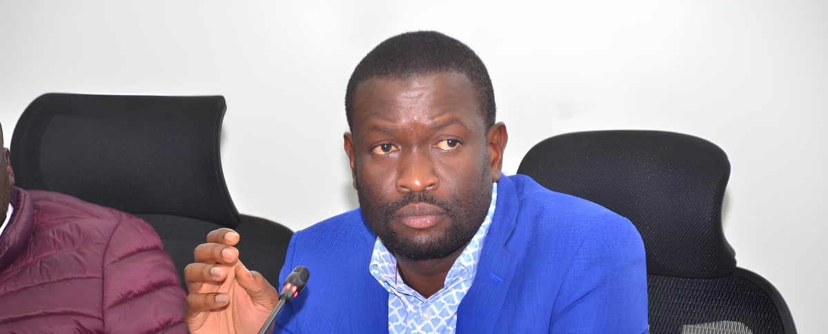 ODM Party SG Edwin Sifuna during a past media presser. PHOTO/Screengrab by K24 Digital
