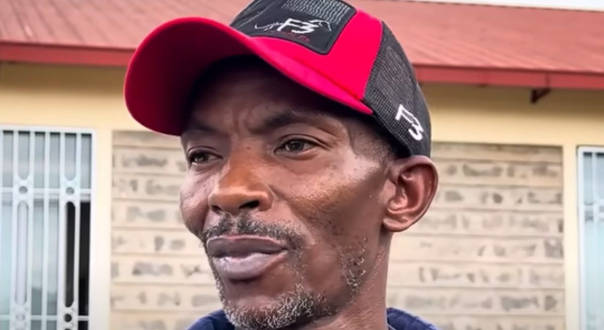 Shalkido’s father, Stephen Mungai. PHOTO/Screengrab by K24 Digital
