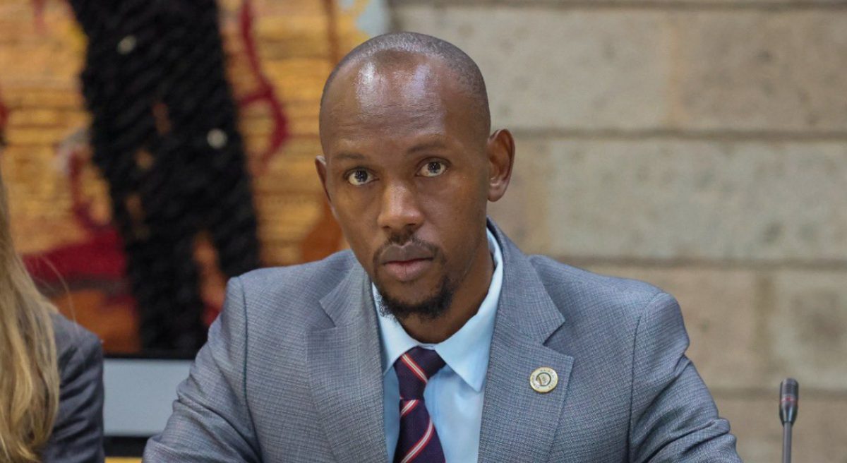 Nairobi County’s Environment Chief Officer Geoffrey Mosiria. PHOTO/@HonMosiria/X
