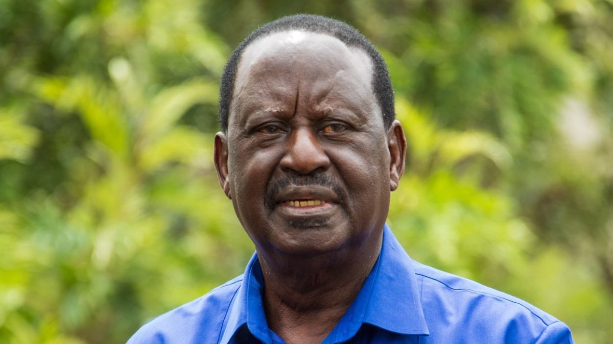 The late Raila Odinga during a past event. PHOTO/@@RailaOdinga/X