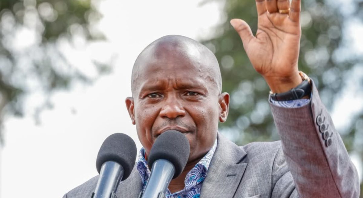 Deputy President Kindiki Kithure. PHOTO/@Kindikikithure/X