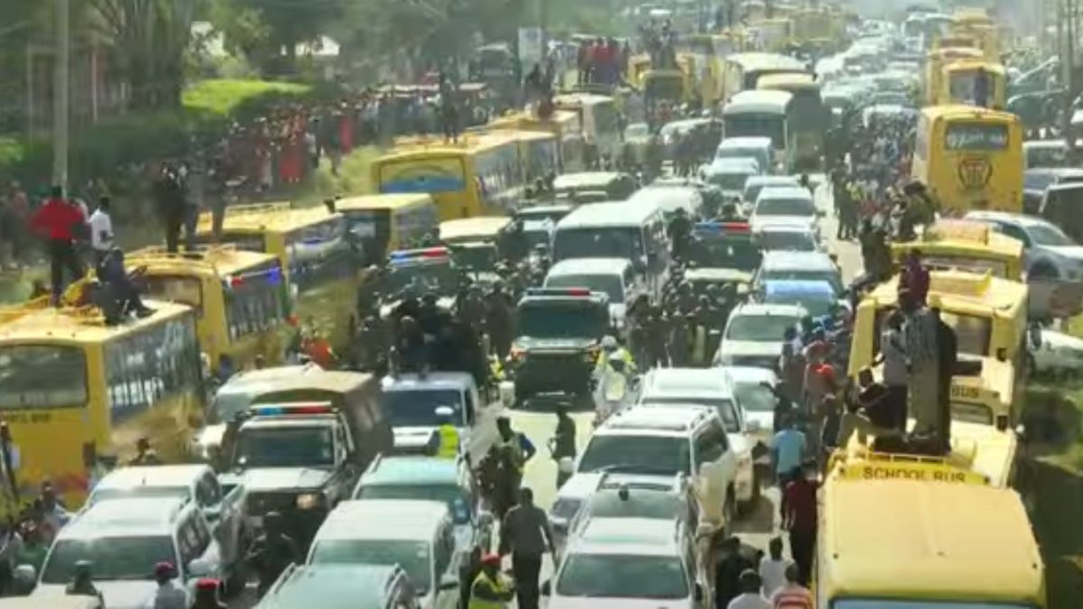 Raila Odinga’s body arrives at JOOUST for burial service