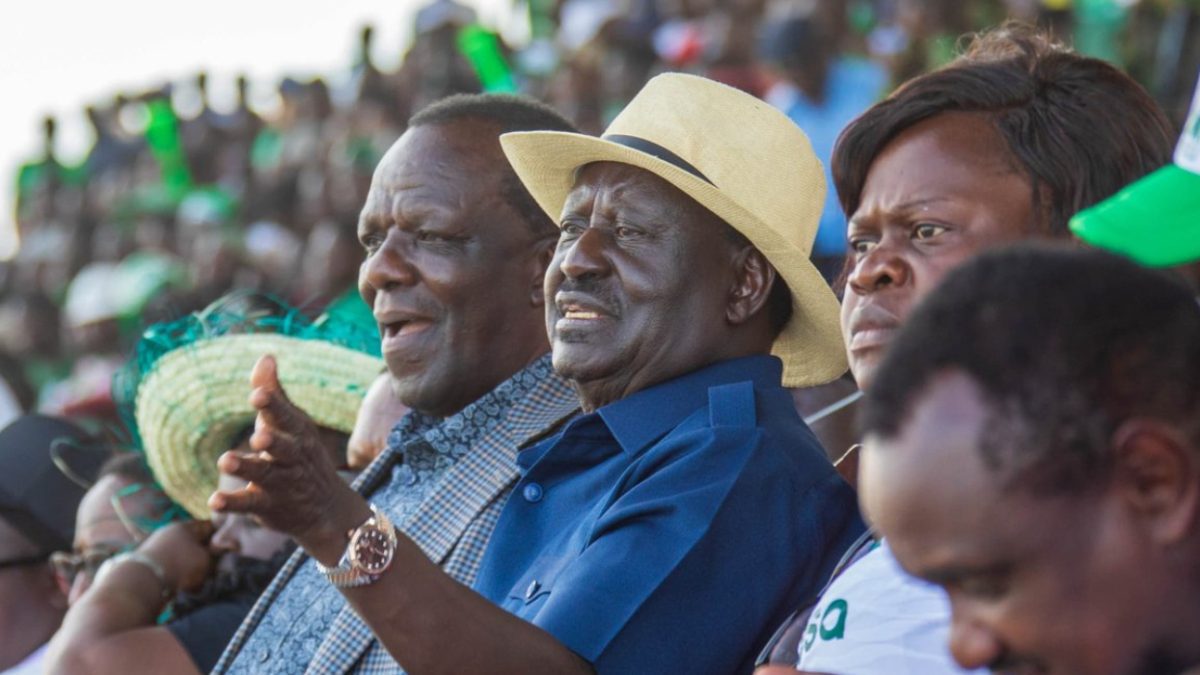 Gor Mahia fans evoke memories of Raila Odinga after FKF PL historic 22nd crown