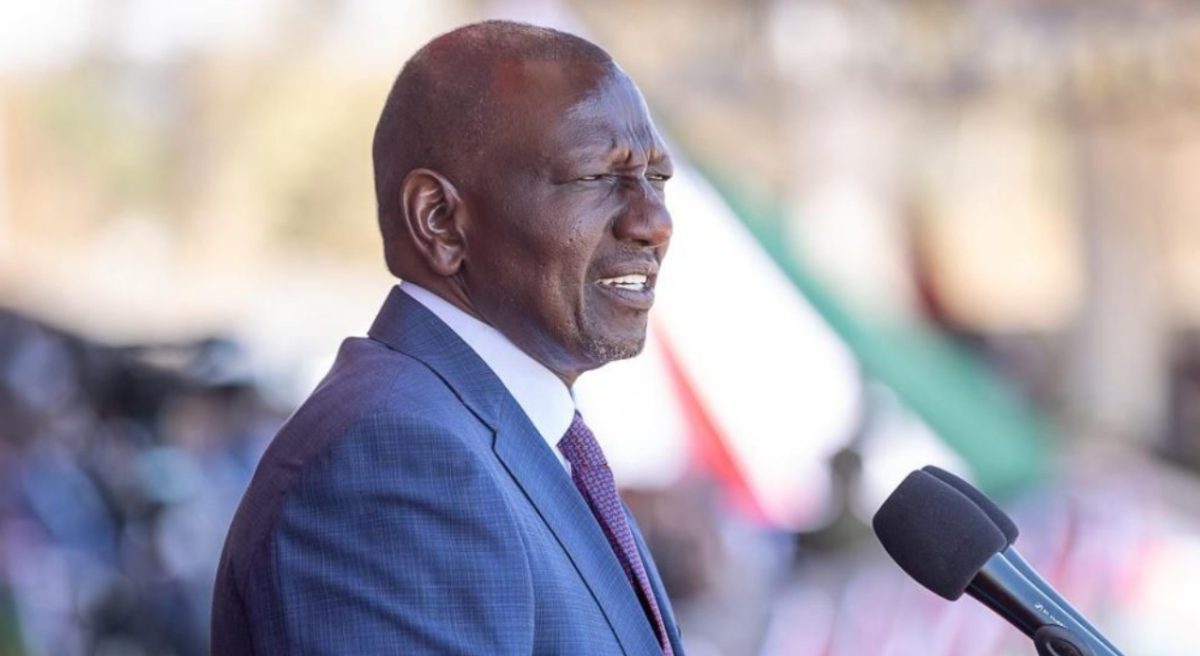 President William Ruto speaks during a past event. PHOTO/https://www.facebook.com/williamsamoei